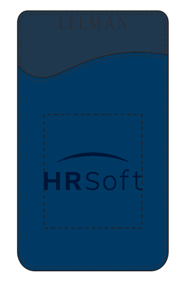 HRSoft-branded phone wallet