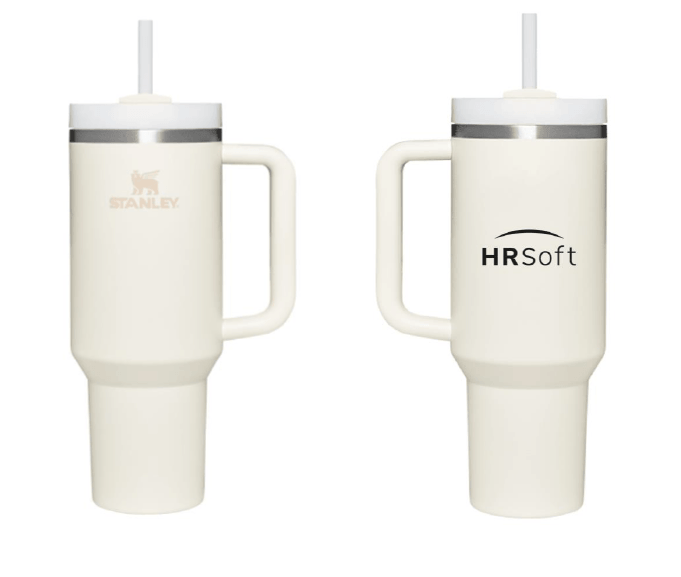 HRSoft-branded Stanley water bottles